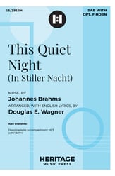 This Quiet Night SAB choral sheet music cover